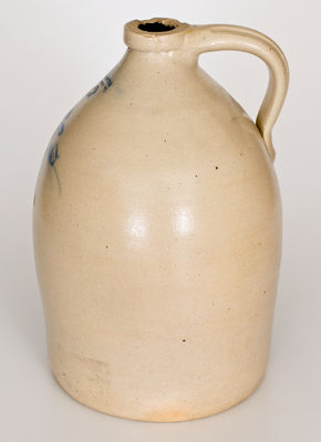 JULIUS NORTON / BENNINGTON, VT Stoneware Rabbit Jug, 1841-1844