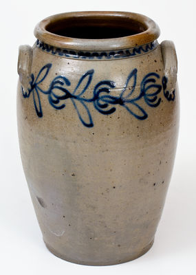 Exceptional B.C. Milburn, Alexandria, Virginia, Stoneware Jar