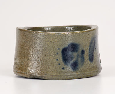 Very Rare JOHN BELL / WAYNESBORO Diminutive Stoneware Butter Tub