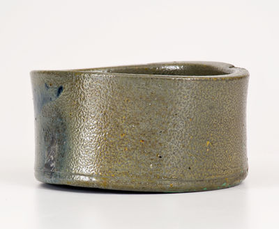 Very Rare JOHN BELL / WAYNESBORO Diminutive Stoneware Butter Tub