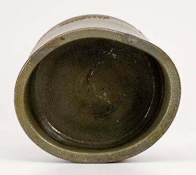 Very Rare JOHN BELL / WAYNESBORO Diminutive Stoneware Butter Tub