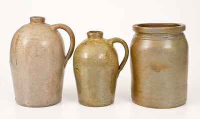 Three Pieces of JOHN BELL / WAYNESBORO Stoneware