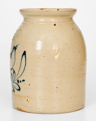 Six-Quart NEW YORK / STONEWARE CO. / FORT EDWARD, N.Y. Stoneware Bird Jar