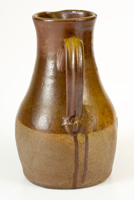 Salt-Glazed Middle Tennessee Stoneware Pitcher