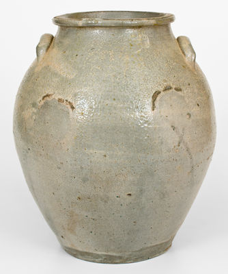 Scarce L. MARSILLIOT (Euclid, OH) Salt-Glazed Stoneware Jar