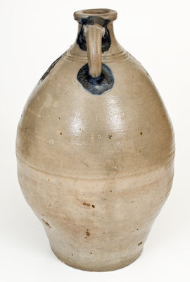 Unusual Three-Gallon Watch Spring Jug, probably New Jersey, early 19th century