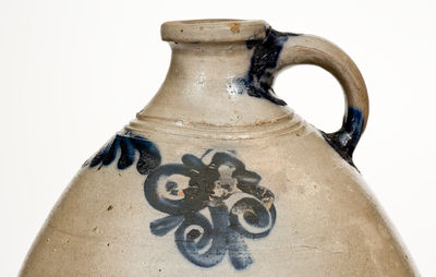 Unusual Three-Gallon Watch Spring Jug, probably New Jersey, early 19th century