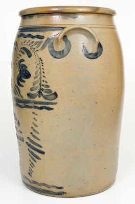 Fine 8-Gallon Hamilton & Jones / Greensboro, PA Stoneware Jar