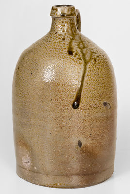 Half-Gallon J.M. YOW (Erect, Randolph County, NC) Stoneware Jug