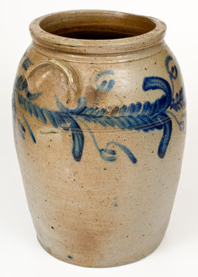 Five-Gallon Baltimore Stoneware Jar attrib. David Parr, c1830