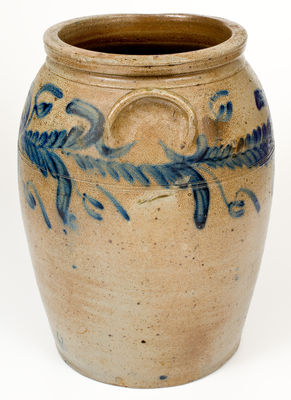 Five-Gallon Baltimore Stoneware Jar attrib. David Parr, c1830