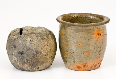 Two American Pottery Articles, 19th and possibly early 20th centuries