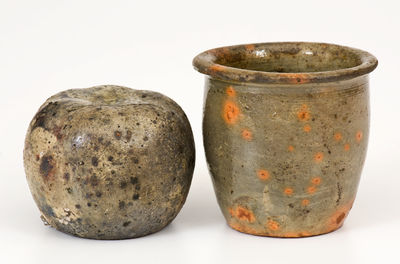 Two American Pottery Articles, 19th and possibly early 20th centuries