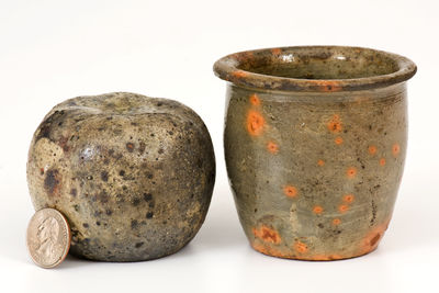 Two American Pottery Articles, 19th and possibly early 20th centuries