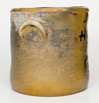 Outstanding HORRAY / FOR / GRANT Stoneware Crock, Ohio, circa 1868 (Ulysses S. Grant)