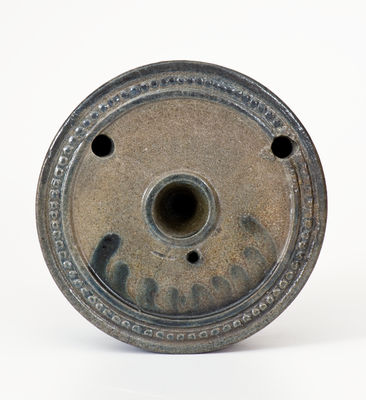 Attrib. Athens, New York Stoneware Inkwell, Nathan Clark, Sr. or Clark & Fox, c1830 s