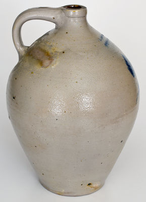 Three-Gallon L. NORTON / BENNINGTON (Vermont) Stoneware Jug, circa 1830