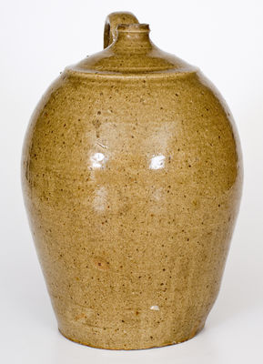 Two-Gallon Edgefield District, South Carolina Alkaline-Glazed Stoneware Jug