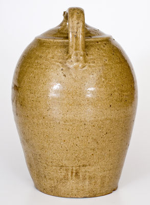 Two-Gallon Edgefield District, South Carolina Alkaline-Glazed Stoneware Jug