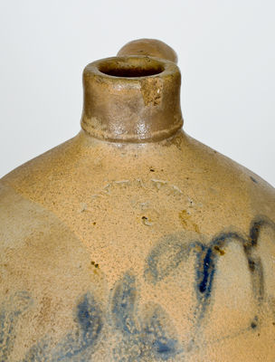 Rare Pittsburgh Script Advertising Jug by J. WEAVER / BEAVER, Pennsylvania