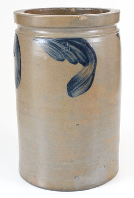 Rare Fredericksburg, Virginia Stoneware Advertising Jar by P. HERRMANN (Baltimore)