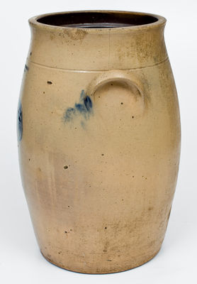 Scarce FARRAR & STEARNS / FAIRFAX, Vermont Stoneware Churn