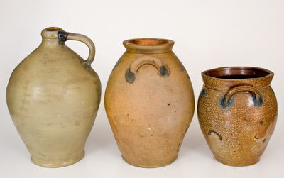 Three Pieces of Northeastern United States Stoneware