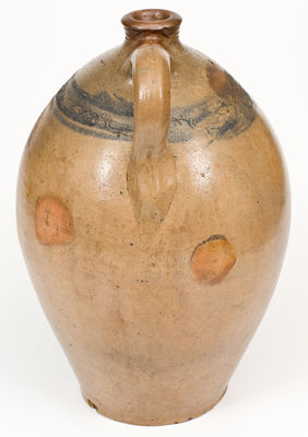 Stoneware Jug w/ Coggled Birds Decoration, Branch Green, Philadelphia, PA, circa 1820