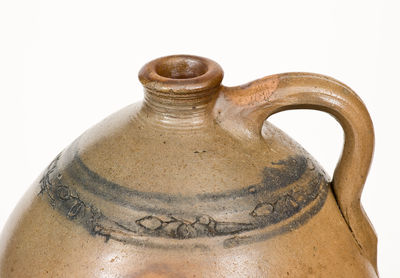 Stoneware Jug w/ Coggled Birds Decoration, Branch Green, Philadelphia, PA, circa 1820