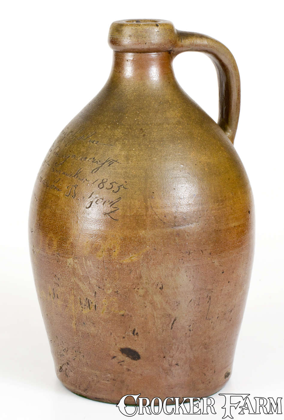 Brown Glazed Pottery Bottle (EA) (UR) Brown Glazed Pottery Bottle (EA) (UR)
