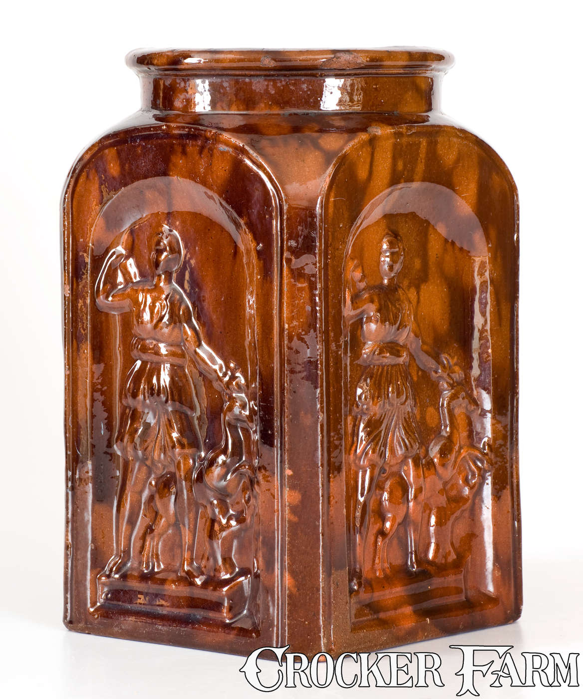 Pennsylvania Redware Highlights - Crocker Farm Stoneware Auction