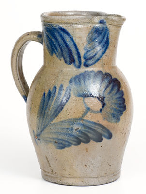 Half-Gallon Stoneware Pitcher attrib. William Linton, Baltimore, MD, circa 1860