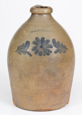 J.W. COWDEN (Harrisburg, Pennsylvania) Stoneware Jug