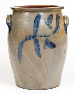 Three-Gallon Stoneware Jar attrib. Philip Kabis, Shirleysburg, PA