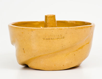 JOHN BELL / WAYNESBORO Redware Cake Mold, circa 1850-1880