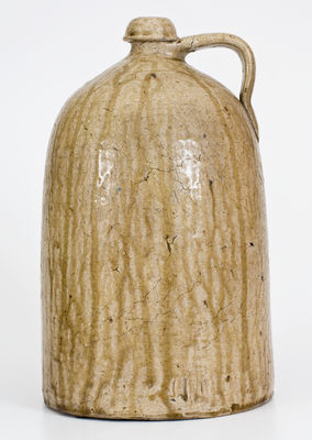 Alkaline-Glazed Lanier County, Georgia Stoneware Jug, fourth quarter 19th century