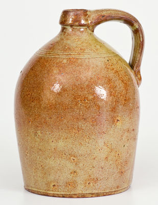 Glazed Western NY State Redware Jug, third quarter 19th century