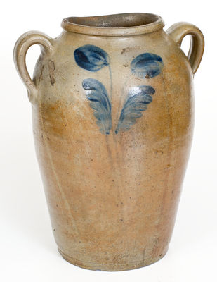 Open-Handled Stoneware Jar  attrib. Brown Family, Alleghany or Henrico County, Virginia