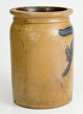 McDONALD & BENJAMIN / Cincinnati, Ohio Stoneware Jar