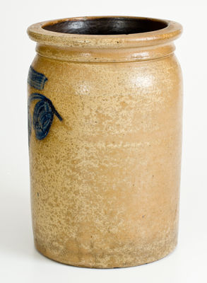 McDONALD & BENJAMIN / Cincinnati, Ohio Stoneware Jar