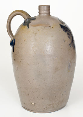 Scarce James River Valley of Virginia Stoneware Jug, circa 1830-50