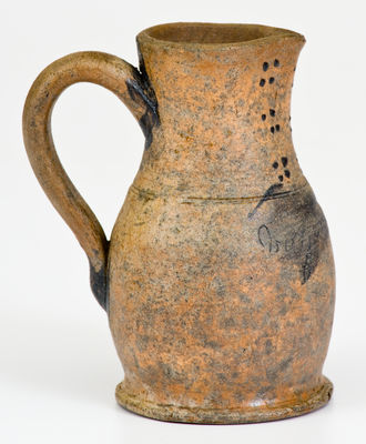 Rare Miniature Stoneware Presentation Pitcher, probably Virginia