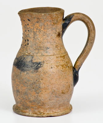Rare Miniature Stoneware Presentation Pitcher, probably Virginia