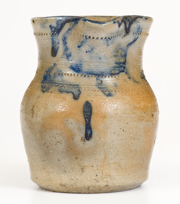Scarce Small-Sized Randolph or Moore County, North Carolina Stoneware Pitcher