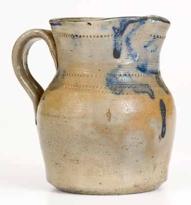Scarce Small-Sized Randolph or Moore County, North Carolina Stoneware Pitcher