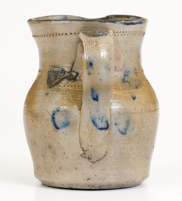 Scarce Small-Sized Randolph or Moore County, North Carolina Stoneware Pitcher
