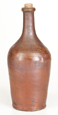 Scarce GOODWIN / & / WEBSTER / HARTFORD, Connecticut Stoneware Bottle