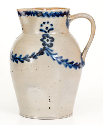 One-Gallon Slip-Trailed Baltimore Pitcher, attrib. William Morgan / Thomas Amoss