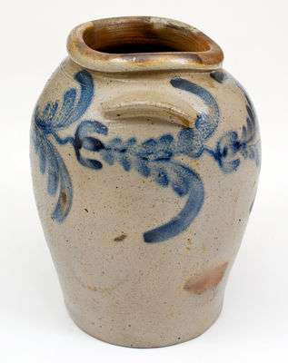 Extremely Rare and Important J. BLACK / ALEXA. / D. C. (Alexandria, VA) Stoneware Jar