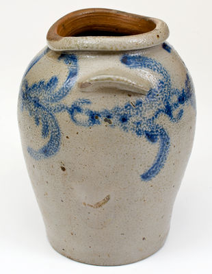 Extremely Rare and Important J. BLACK / ALEXA. / D. C. (Alexandria, VA) Stoneware Jar